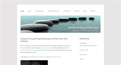Desktop Screenshot of hollandhypnotherapy.com